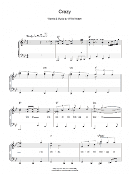 page one of Crazy (Piano & Vocal)