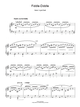 page one of Fiddle-Diddle (Piano Solo)