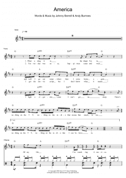 page one of America (Drums)