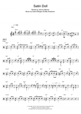 page one of Satin Doll (Drums)
