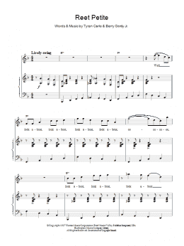 page one of Reet Petite (The Sweetest Girl In Town) (Piano & Vocal)