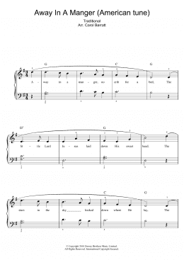 page one of Away In A Manger (Piano & Vocal)