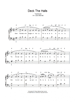 page one of Deck The Halls (Piano & Vocal)