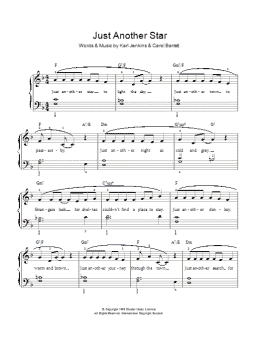 page one of Just Another Star (Piano & Vocal)