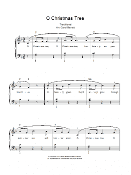 page one of O Christmas Tree (Piano & Vocal)