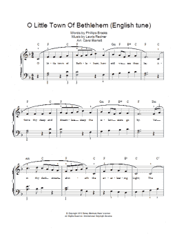 page one of O Little Town Of Bethlehem (Piano & Vocal)