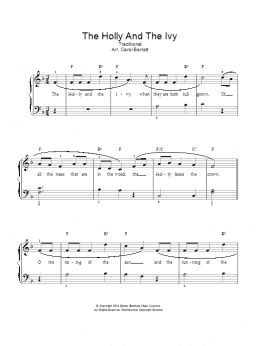 page one of The Holly And The Ivy (Piano & Vocal)