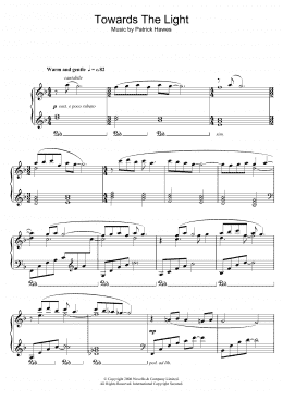 page one of Towards The Light (Piano Solo)