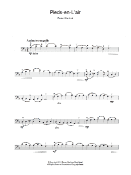 page one of Pieds-En-L'air (Piano, Vocal & Guitar Chords)