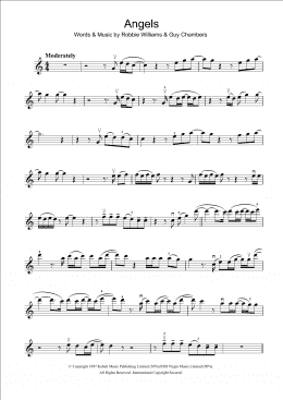 page one of Angels (Violin Solo)