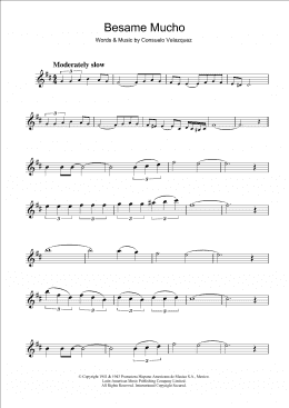 page one of Besame Mucho (Kiss Me Much) (Alto Sax Solo)