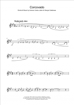 page one of Corcovado (Quiet Nights Of Quiet Stars) (Alto Sax Solo)