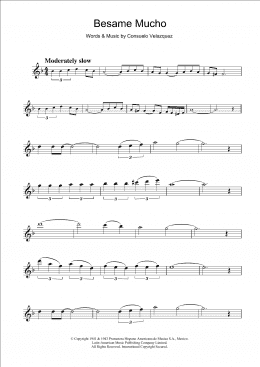 page one of Besame Mucho (Kiss Me Much) (Flute Solo)