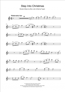 page one of Step Into Christmas (Violin Solo)