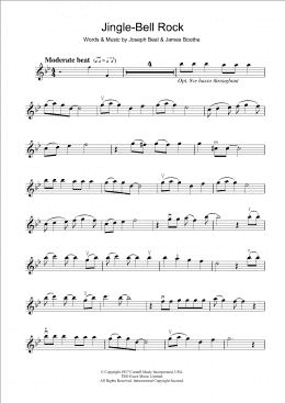 page one of Jingle Bell Rock (Violin Solo)