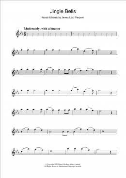 page one of Jingle Bells (Violin Solo)