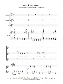 page one of Knock On Wood (arr. Berty Rice) (SSA Choir)