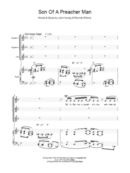 page one of Son-Of-A-Preacher Man (arr. Berty Rice) (SSA Choir)