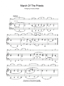 page one of March Of The Priests (Piano, Vocal & Guitar Chords)