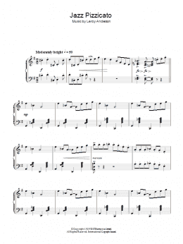 page one of Jazz Pizzicato (Piano Solo)