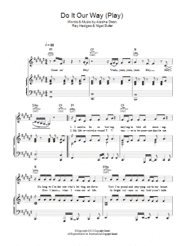 page one of Do It Our Way (Play) (Piano, Vocal & Guitar Chords)