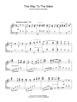 page one of The Way To The Stars (Piano Solo)