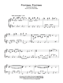 page one of Promises, Promises (Piano Solo)