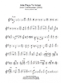 page one of Ada Plays To Inman (Easy Guitar)
