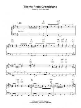 page one of Theme from Grandstand (Piano Solo)
