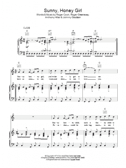 page one of Sunny Honey Girl (Piano, Vocal & Guitar Chords)