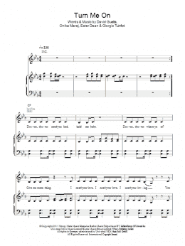 page one of Turn Me On (Piano, Vocal & Guitar Chords)