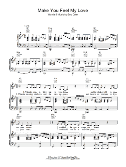 page one of Make You Feel My Love (Piano, Vocal & Guitar Chords)