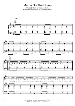 page one of Mama Do The Hump (Piano, Vocal & Guitar Chords)