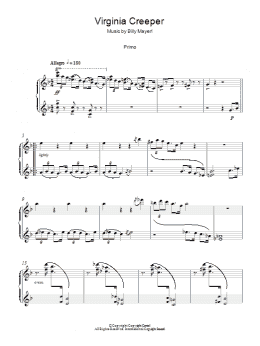 page one of Virginia Creeper (Piano Solo)