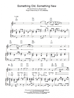 page one of Something Old, Something New (Piano, Vocal & Guitar Chords)