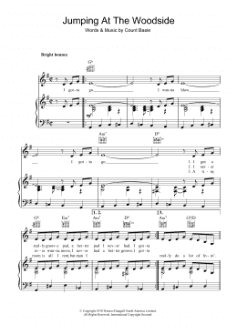 page one of Jumping At The Woodside (Piano, Vocal & Guitar Chords)