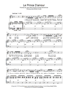 page one of Le Prince D'amour (Piano & Vocal)