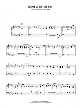 page one of Blind Willie McTell (Piano Solo)