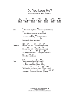 page one of Do You Love Me? (Guitar Chords/Lyrics)