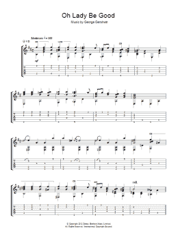 page one of Oh, Lady, Be Good (Easy Guitar)