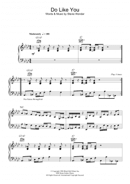 page one of Do Like You (Piano, Vocal & Guitar Chords)