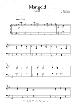 page one of Marigold (Piano Duet)