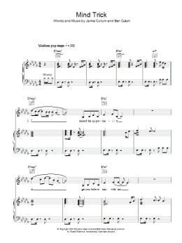 page one of Mind Trick (Piano, Vocal & Guitar Chords)