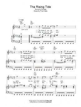 page one of The Rising Tide (Piano, Vocal & Guitar Chords)