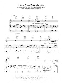 page one of If You Could See Me Now (Piano, Vocal & Guitar Chords)