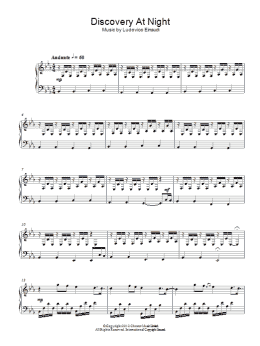 page one of Discovery At Night (Piano Solo)