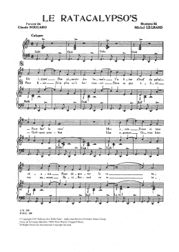 page one of Ratacalypso's (Piano & Vocal)