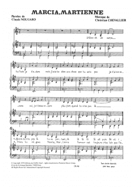 page one of Marcia Martienne (Piano & Vocal)