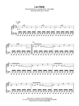 page one of Levitate (Piano, Vocal & Guitar Chords)