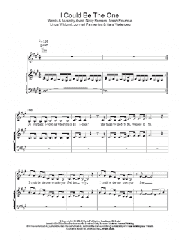 page one of I Could Be The One (Piano, Vocal & Guitar Chords)